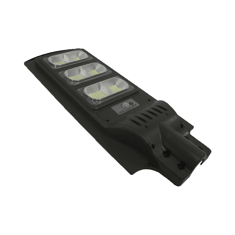 JALPSOL01120-l Luminaria con Panel Solar y Sensor de Movimiento de 120 W/ Luz 6 500 K / Dimensiones 625 x 240 mm / Ángulo de Luz 120°. JALP-SOL01-120 1