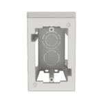 Caja de Pared Superficial de 1 Pieza, Uso Universal con Placas de Pared, con Cinta Adhesiva, Color Blanco JB1DWHA-AD-1-l