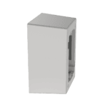 Caja de Pared Superficial de 1 Pieza, Uso Universal con Placas de Pared, con Cinta Adhesiva, Color Blanco JB1DWHA-AD-2-l