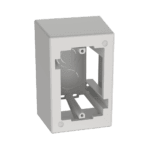 Caja de Pared Superficial de 1 Pieza, Uso Universal con Placas de Pared, con Cinta Adhesiva, Color Blanco JB1DWHA-l