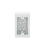 Caja de Pared Superficial, Uso Universal con Placas de Pared, con Cinta Adhesiva, Color Blanco JBX3510WHA-AD-4-l