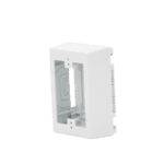 Caja de Pared Superficial, Uso Universal con Placas de Pared, con Cinta Adhesiva, Color Blanco JBX3510WHA-AD-5-l