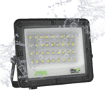 Reflector Tipo Lupa 100 W / Flujo luminoso 10 000 lm / 110 - 240 Vca~ 60Hz / Dimensiones 270 x 210 x 22 mm / Uso en exterior IP66. JLREL100-l