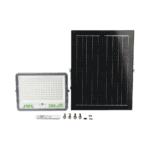 Reflector de 300 W con Panel Solar / Batería 3.2 V CD / T.C.C. 6 500 K / IP65. JLRESOL01300N-AD-3-l