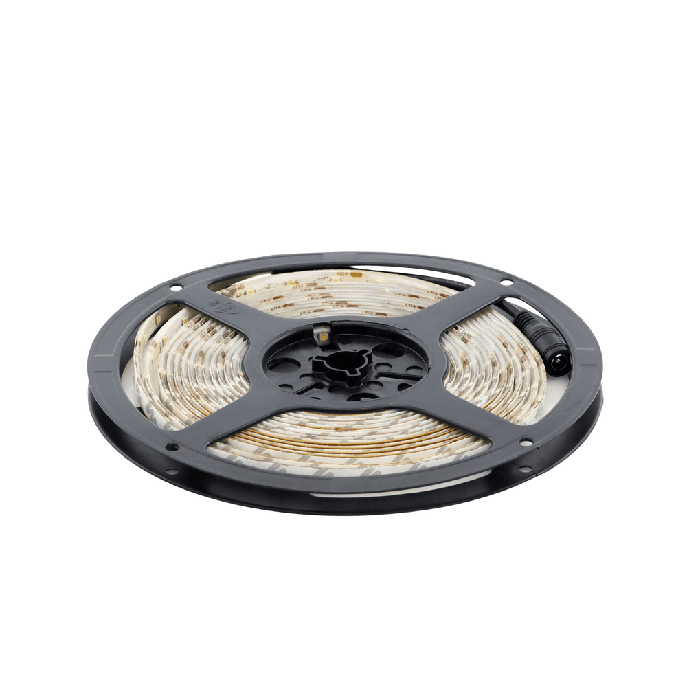 JLTL3528IP65C-l Tira Led de 5 m / Cálido / Uso Exterior / Potencia 15 W / 420 lm/ 12 V CD / IP 65. JLTL-3528-IP65-C 1