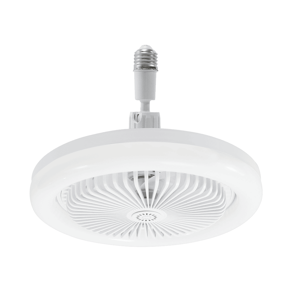 JLV0112-l Ventilador de Techo con Luminario LED de 110 V CA 50/60 Hz / 40 W / 3 Tonos de Luz (6500 - 4 000 - 2 700 K) / Diámetro 250 mm / 3 Velocidades / Dimeable. JLV-0112 1