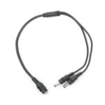 Cable con Conector Jack Hembra 3.5 mm con 2 Salidas de Jack Macho JRF51-FRENTE-l