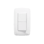 Apagador Escalera Doble de 127 v~60 Hz 10 A / Color Blanco. JTLB7206-l