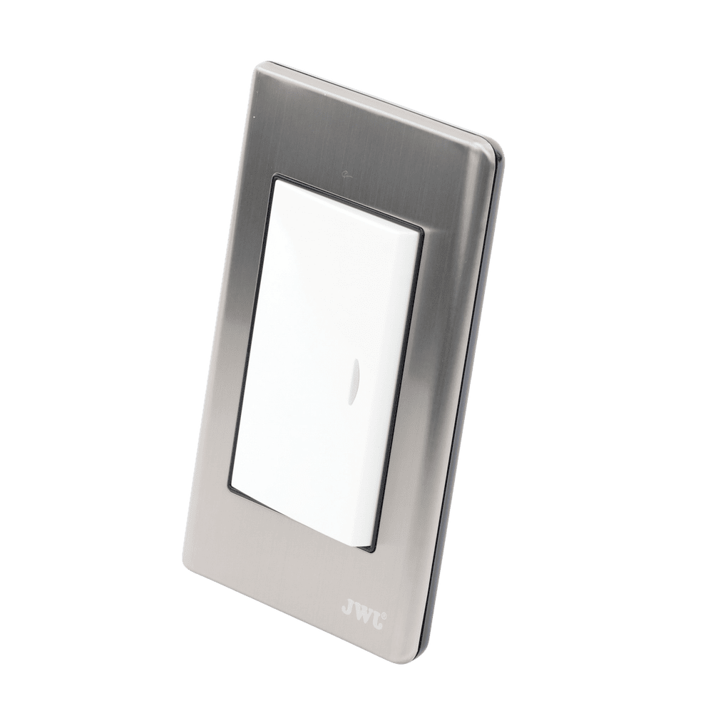 JTLE7501-AD-2-l Apagador Sencillo de 10 A 127 V CA ~ 60 Hz / Placa de Acero. JTL-E7501 3