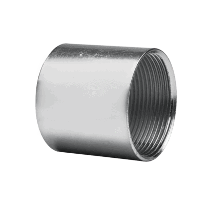Cople Cédula 40 de 3/4" (21 mm) con Rosca / Etiqueta Naranja.