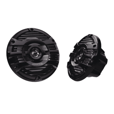 Par de Altavoz Marino de 6.5" / 2 Vías / 4 Ohm / 50W RMS / PP Resistente al Agua / Rejilla UV