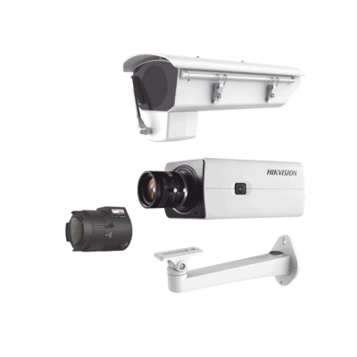 Kit de Cámara IP con Gabinete para Cuartos Frios con Ventilador, Calefacción y Parabrisas Incluye Lente varifocal