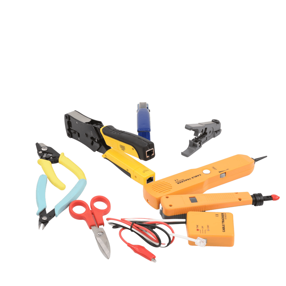 KITINSTALN3-AD-2-l Juego de 9 Herramientas para Instalador de Redes. Incluye bolsa de viaje KITINSTALN3 3