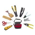 Juego de 9 Herramientas para Instalador de Redes. Incluye bolsa de viaje KITINSTALN3-l