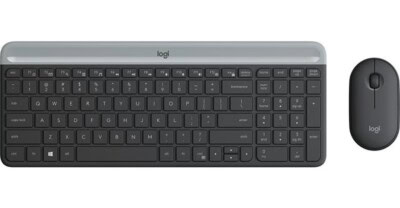 Kit teclado y mouse LOGITECH MK470, inalámbrico