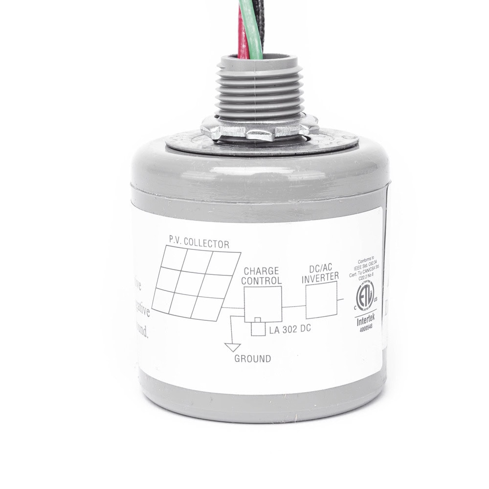 LA302DC-AD-2-l Protector de Descargas Atmosféricas, Diseñado Para Sistemas Fotovoltaicos, Uso en Corriente Directa, 0-500 Vcc LA302DC 6