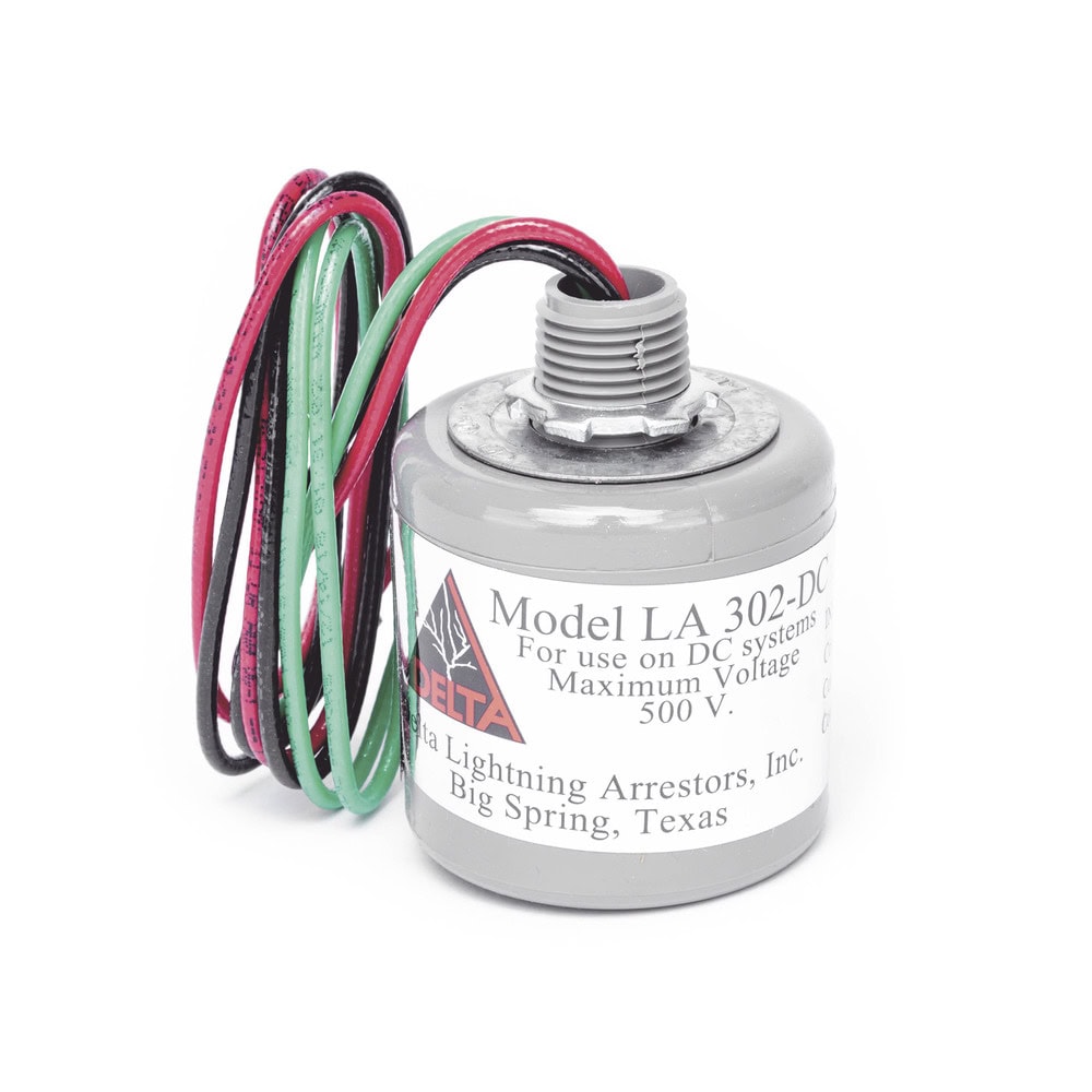 LA302DC-FRENTE-l Protector de Descargas Atmosféricas, Diseñado Para Sistemas Fotovoltaicos, Uso en Corriente Directa, 0-500 Vcc LA302DC 2