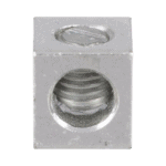 Conector Mecánico de Aluminio, de Un Orificio 1/4" y Un Barril, para Cable de 14 a 2 AWG. 1 Pieza LAMA214C-AD-2-l