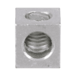 Conector Mecánico de Aluminio, de Un Orificio 1/4" y Un Barril, para Cable de 14 a 2 AWG. 1 Pieza LAMA214C-AD-3-l