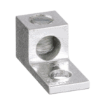 Conector Mecánico de Aluminio, de Un Orificio 1/4" y Un Barril, para Cable de 14 a 2 AWG. 1 Pieza LAMA214C-l