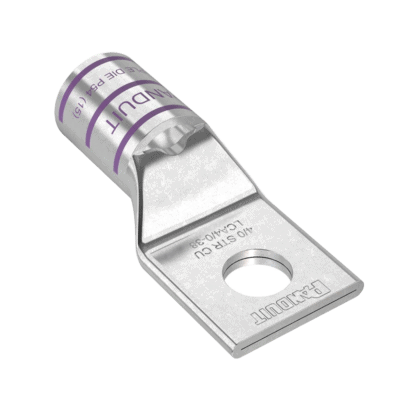 Zapata de Compresión de Cobre con Orificio 3/8", para Cable 4/0 AWG. 1 Piezas
