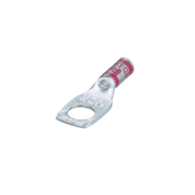 Zapata de compresión LCA8-56-L para cal. 8 Awg, Barreno para tornillo prisionero de 5/16, 1 Pz