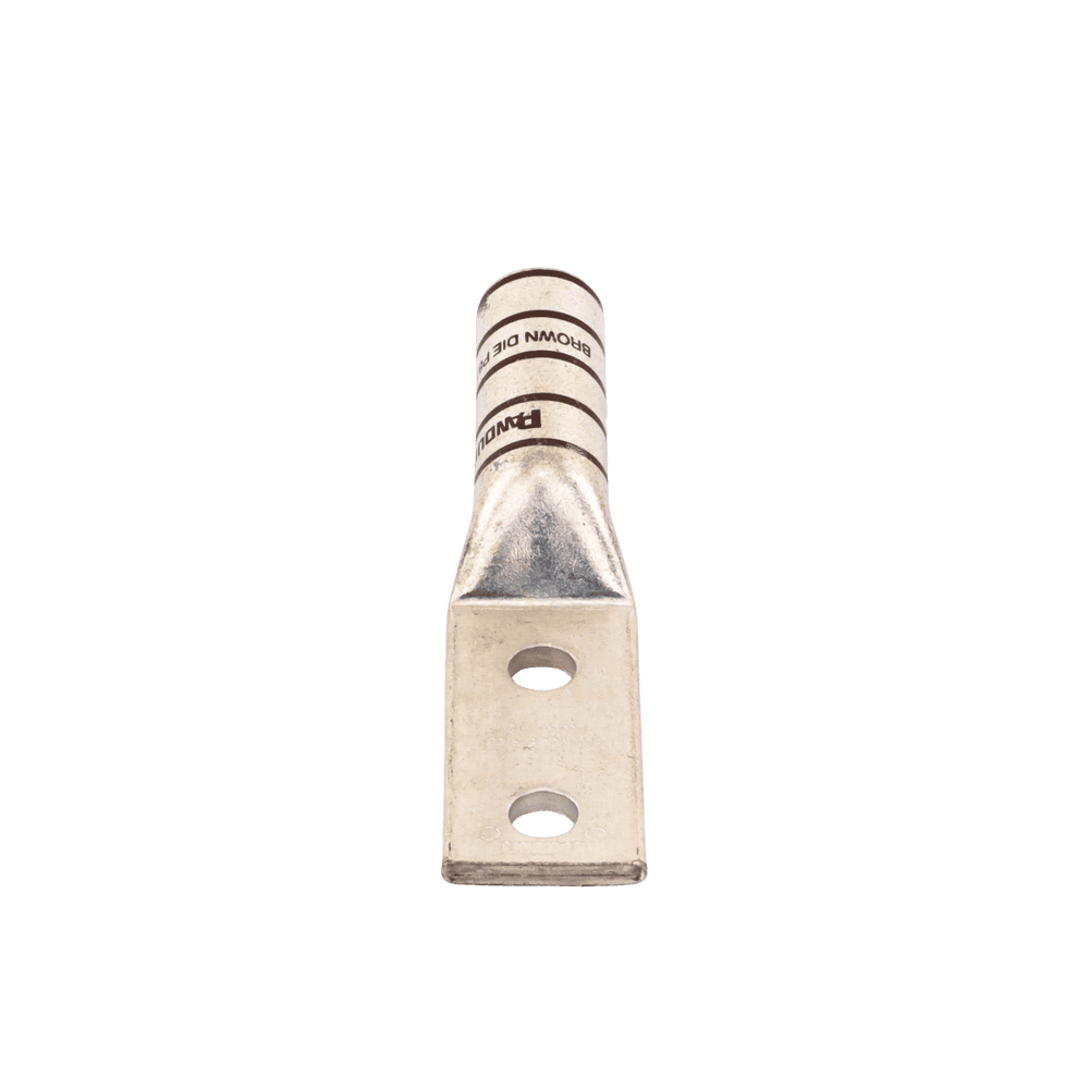 LCC500126-AD-3-l Zapata de compresión LCC500-12-6 para cal. 500 Kcmil, Doble barreno para tornillo prisionero de 1/2, Espaciado de orificios 44.5mm, 1 Pz LCC500-12-6 6