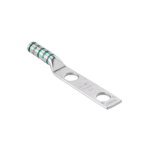 Zapata de compresión LCC6-12W-L para cal. 6 Awg, Doble barreno para tornillo prisionero de 1/2, Espaciado de orificio 44.5mm, 1 Pz LCC612L-l