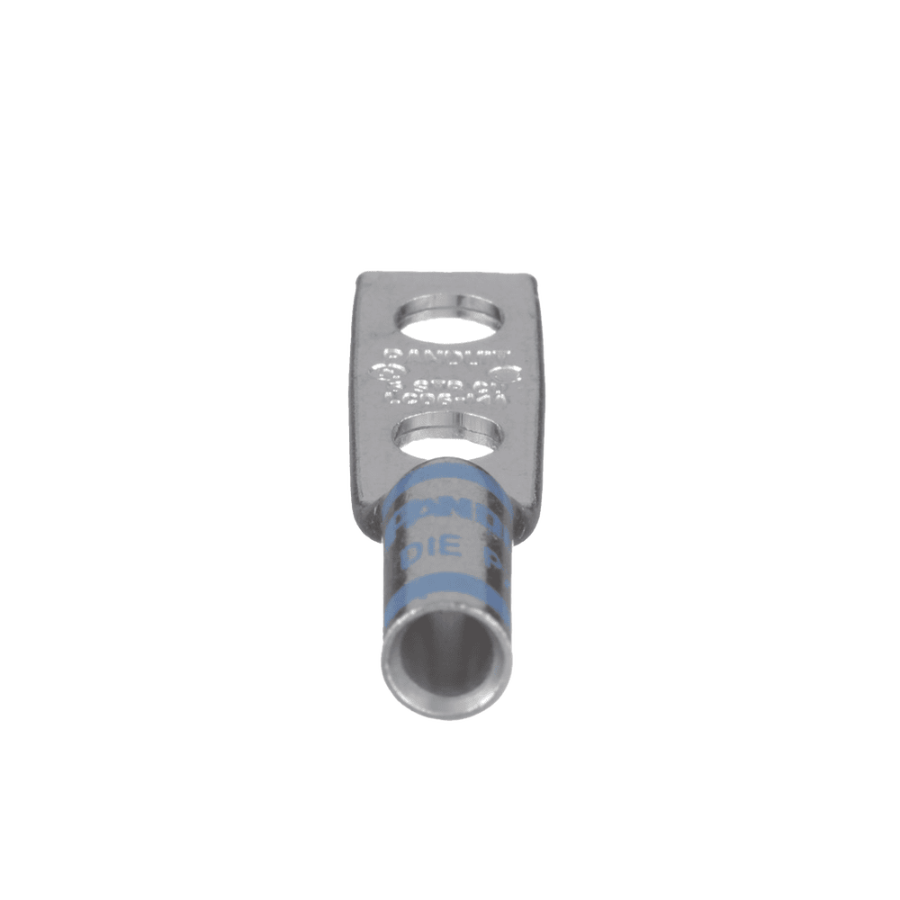LCD614AL-LAT-IZQ-l Zapata de compresión LCD6-14A-L para cal. 6 Awg, Doble barreno para tornillo prisionero de 1/4, Espaciado de orificio 16mm, 1 Pz LCD6-14A-L 3