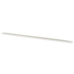 Canaleta LD5 de PVC rígido, con cinta adhesiva para instalación sin herramientas, 26 x 15 x 1828.8 mm, Color Blanco LD5WH6A-LAT-DER-l