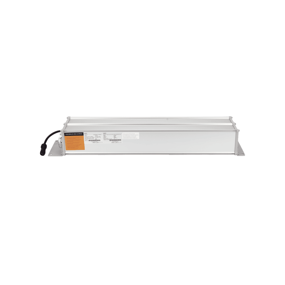 LIPV100A-AD-1-l Batería de Ion-Litio para Videovigilancia 1280 Wh, 100Ah, Controlador Incluido, Conexión Directa a Panel Solar y Salida de 12 Vcc o 24 Vcc LIPV100A 2