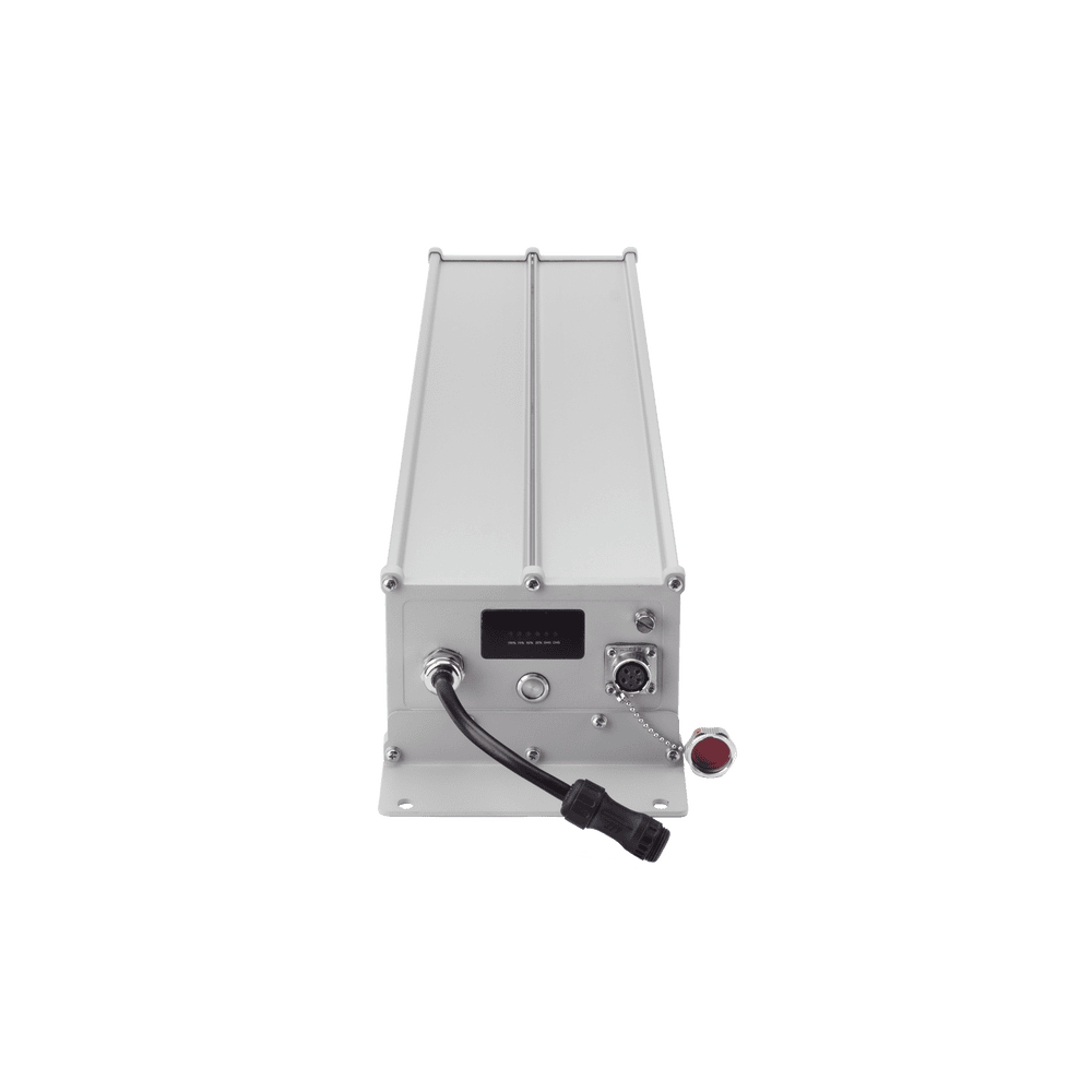 LIPV100A-AD-2-l Batería de Ion-Litio para Videovigilancia 1280 Wh, 100Ah, Controlador Incluido, Conexión Directa a Panel Solar y Salida de 12 Vcc o 24 Vcc LIPV100A 3