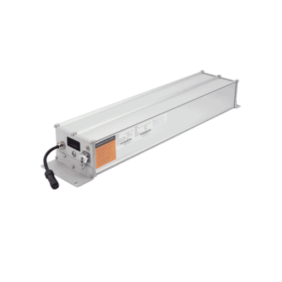 Batería de Ion-Litio para Videovigilancia 1280 Wh,  100Ah,  Controlador Incluido, Conexión Directa a Panel Solar y Salida de 12 Vcc o 24 Vcc
