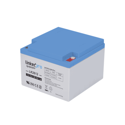 Batería 12 V / 26 Ah / UL / Tecnología AGM / Vida útil promedio de 5 años /Para uso en equipo electrónico, Alarmas de Intrusión / Incendio/ Control de acceso / Video Vigilancia / Terminales M5