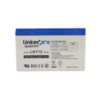 Batería 12 V / 7 Ah / UL / Tecnología AGM / Vida útil promedio 5 años / Uso en equipo electrónico, Alarmas de Intrusión / Incendio / Control de acceso / Video Vigilancia / Terminales F1 ( Incluye adaptador F2 ) LK712-l