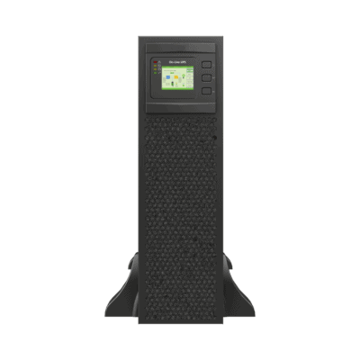 UPS de 20 KVA/20 kW, Online Doble Conversión, 220 Vac L-L de Entrada 3 Fases, Entrada Hardwired, Onda Senoidal Pura, Torre o Rack