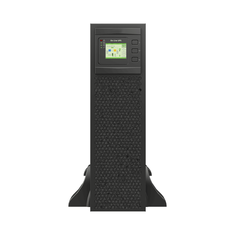 LP20KRT3P-l UPS de 20 KVA/20 kW, Online Doble Conversión, 220 Vac L-L de Entrada 3 Fases, Entrada Hardwired, Onda Senoidal Pura, Torre o Rack LP20KRT3P 1