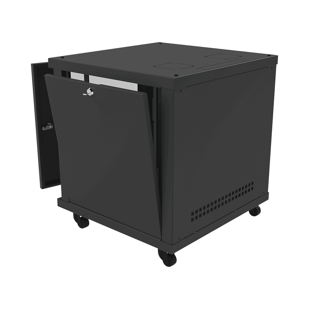 LP606012U-AD-3-l Gabinete Profesional para Telecomunicaciones de 12UR, 638 mm Profundidad. LP-6060-12U 4