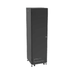 Gabinete para Telecomunicaciones Rack Estándar de 19", 42UR, 600 mm Ancho x 600 mm Profundidad. Fabricado en Acero, Se envía el Gabinete Armado. LP606042UR2-AD-1-l