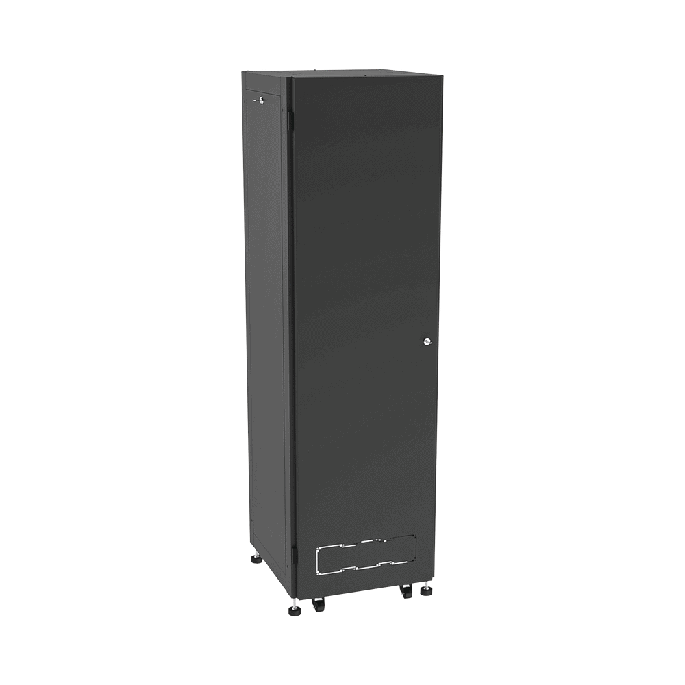LP606042UR2-AD-1-l Gabinete para Telecomunicaciones Rack Estándar de 19", 42UR, 600 mm Ancho x 600 mm Profundidad. Fabricado en Acero, Se envía el Gabinete Armado. LP-6060-42U-R2 2