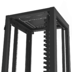 Gabinete para Telecomunicaciones Rack Estándar de 19", 42UR, 600 mm Ancho x 600 mm Profundidad. Fabricado en Acero, Se envía el Gabinete Armado. LP606042UR2-AD-11-l