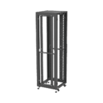 Gabinete para Telecomunicaciones Rack Estándar de 19", 42UR, 600 mm Ancho x 600 mm Profundidad. Fabricado en Acero, Se envía el Gabinete Armado. LP606042UR2-AD-4-l
