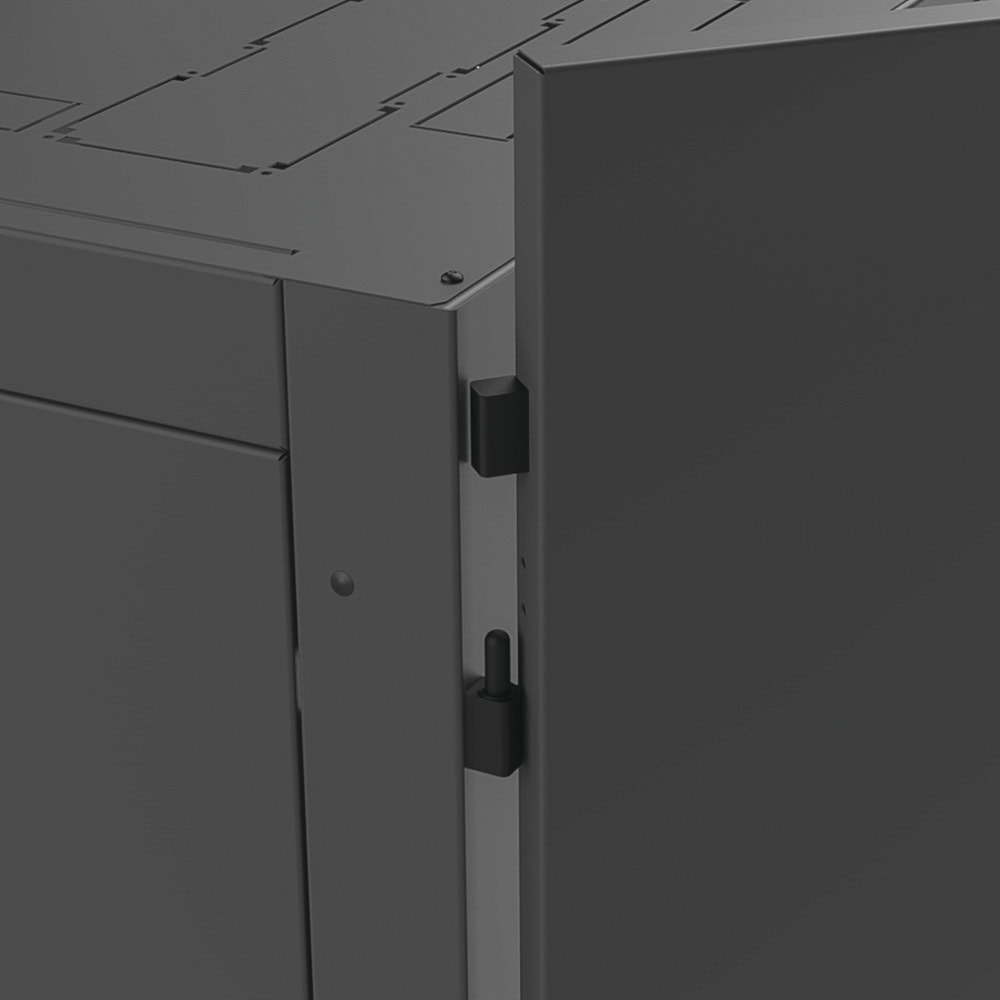 LP606042UR2-AD-7-l Gabinete para Telecomunicaciones Rack Estándar de 19", 42UR, 600 mm Ancho x 600 mm Profundidad. Fabricado en Acero, Se envía el Gabinete Armado. LP-6060-42U-R2 8