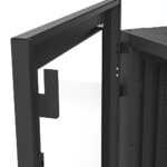 Gabinete para Telecomunicaciones Rack Estándar de 19", 42UR, 600 mm Ancho x 600 mm Profundidad. Fabricado en Acero, Se envía el Gabinete Armado. LP606042UR2-AD-8-l