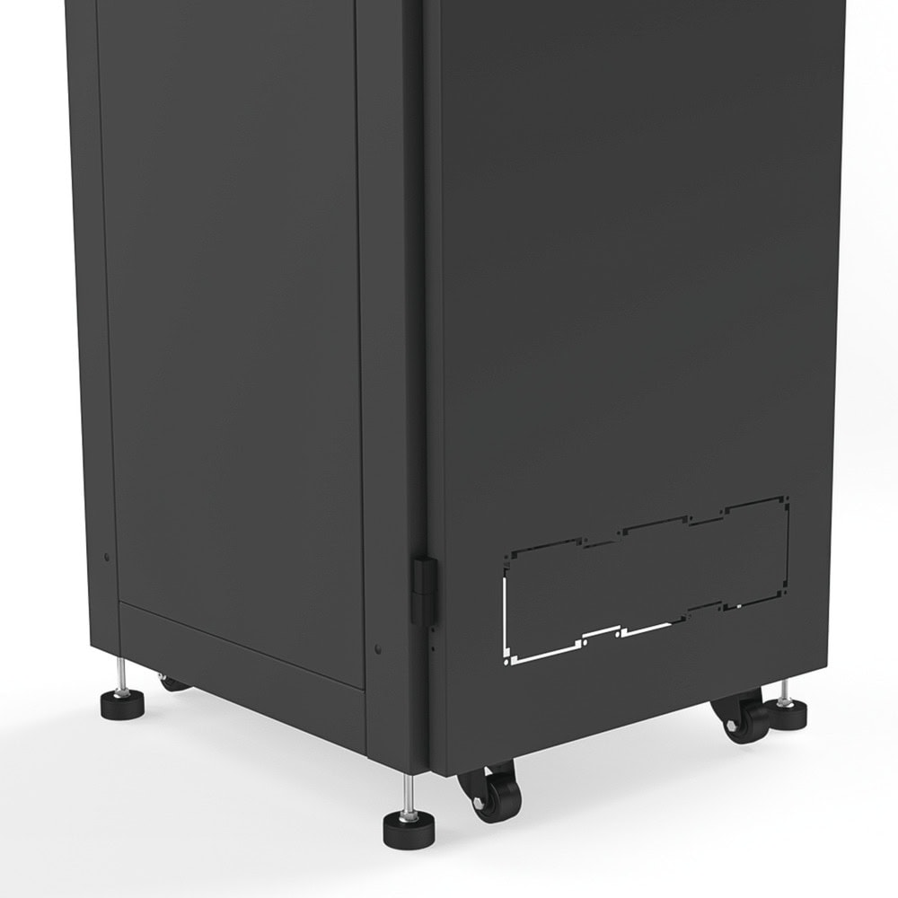 LP606042UR2-AD-9-l Gabinete para Telecomunicaciones Rack Estándar de 19", 42UR, 600 mm Ancho x 600 mm Profundidad. Fabricado en Acero, Se envía el Gabinete Armado. LP-6060-42U-R2 10
