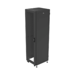 Gabinete para Telecomunicaciones Rack Estándar de 19", 42UR, 600 mm Ancho x 600 mm Profundidad. Fabricado en Acero, Se envía el Gabinete Armado. LP606042UR2-l