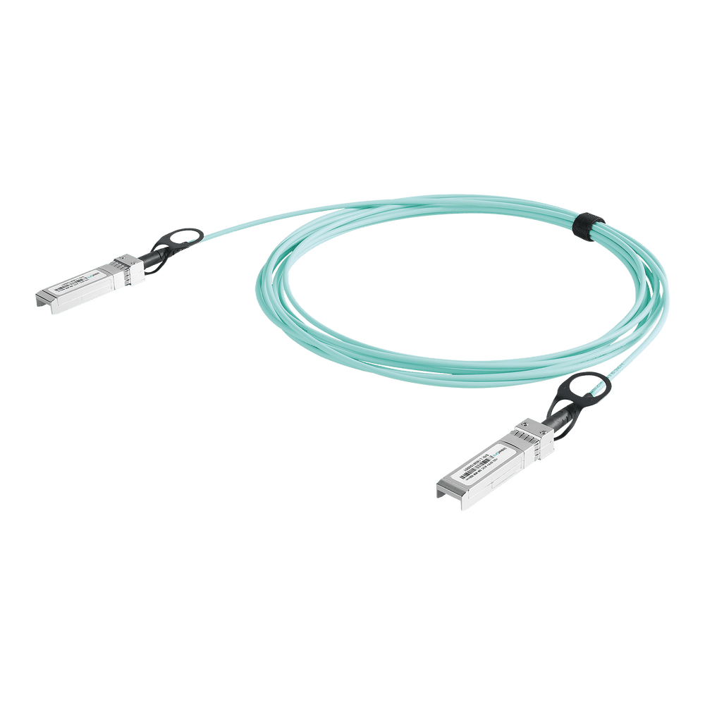 LPAOC10G10G5M-l Cable AOC SFP+ de 1&10 Gbps a 1&10 Gbps / Cable de fibra óptica Activo / Longitud: 5 metros LP-AOC-10G-5M 1
