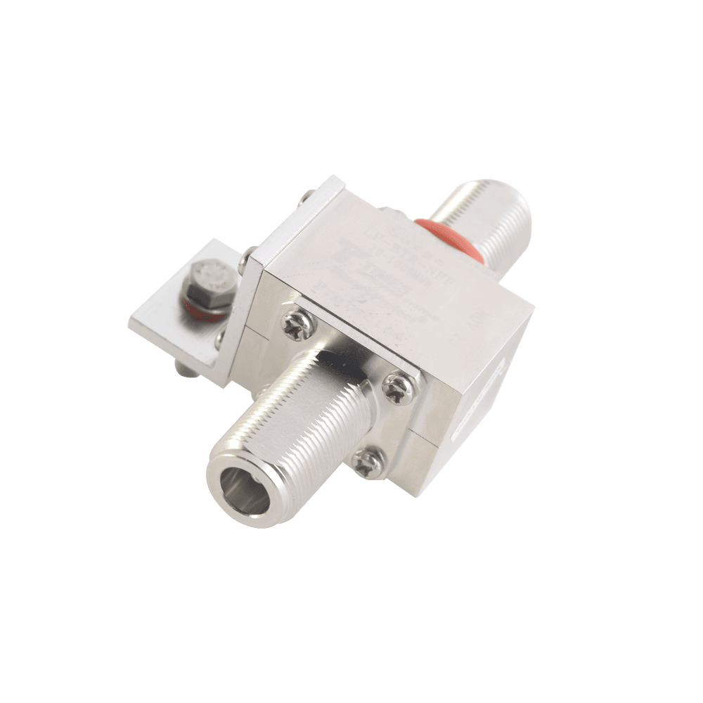 LPBTRNFF-l Protector Coaxial, Montaje Universal, para equipos HF, VHF y UHF (20 - 1000 MHz), Conectores N-hembra LP-BTR-NFF 1