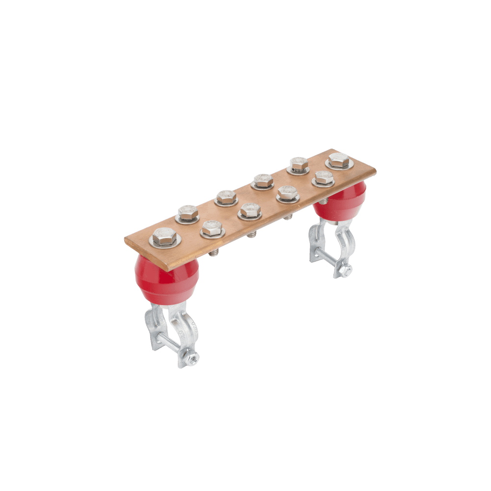 LPBUTZ-AD-2-l Barra de Unión con 1000 A de Capacidad. Incluye Montaje para Torre y Aisladores. LP-BU-TZ 3