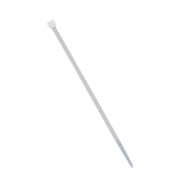 Cincho de plástico, Color Natural, 3.5 x 150 mm, Ideal para sujeción de cables (Bolsa con 100 piezas)